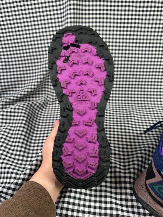 Nike ACG Air Nasu Coastal Blue Void Vivid Purple Men’s Size 11 Trail Shoes main image 4